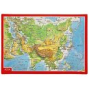 Asien Reliefpostkarte