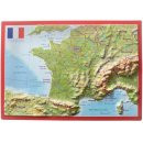 Frankreich Reliefpostkarte