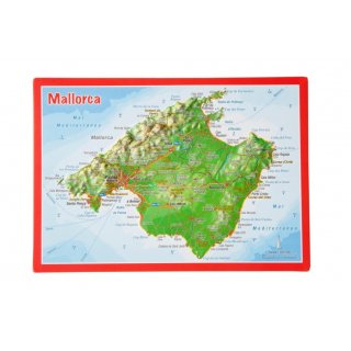 Mallorca Reliefpostkarte