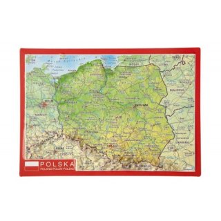 Polen Reliefpostkarte