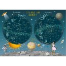 Sterne am Himmel Sternenkarte fr Grundschler