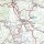 Deutschland, Rail Travel Map 1:500.000