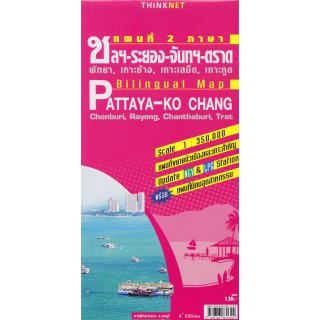 Pattaya-Ko Chang 1:350.000