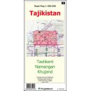 1 Taschkent - Namangan - Khujand 1:400.000