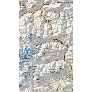 Duschanbe - Samarkand - 1:400.000