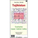 3 Dushanbe - Upper Vakhsh Valley  1:400.000