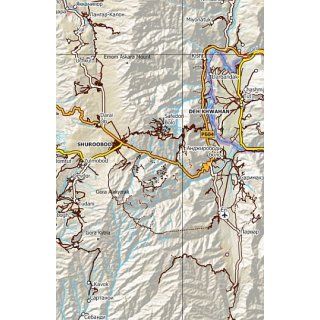 Dushanbe - Termez 1:400.000