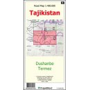 Dushanbe - Termez 1:400.000