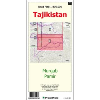 Murgab - Pamir 1:400.000