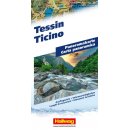Hallwag Panoramakarte Tessin