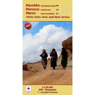 Marokko 1:120.000 - Blatt Nr. L12
