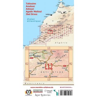 Marokko 1:120.000 - Blatt Nr. L12