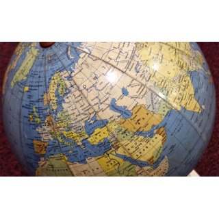 Antiker Globus Paul R�th Leipzig 1960