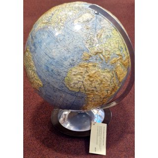 Antiker Globus Reliefglobus Paul R�th Leipzig 1955
