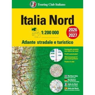 Italia Nord (Italien Nord) 1:200.000 - 2026/2027