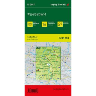 Weserbergland, Erlebnisf�hrer 1:200.000