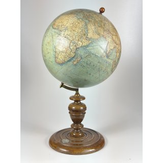 Antik Globus L.J. Heymann Leipzig 1910