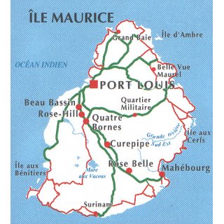Ile Maurice 1:100.000