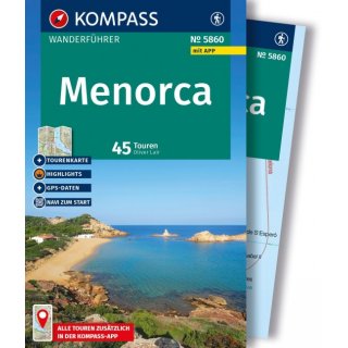KOMPASS Wanderf�hrer Menorca, 45 Touren mit...