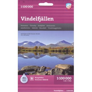 Vindelfj�llen 1:100.000