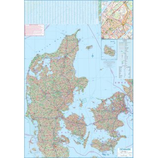 Faroe Islands & Denmark 1:115.000/1:450.000