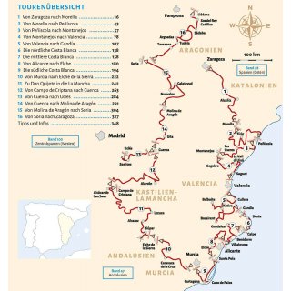 Zentralspanien - Der Osten mit Mittelmeerk�ste