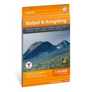 Blefjell & Kongsberg1:50.000