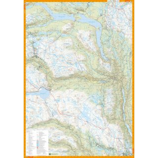 Norefjell & Trillemarka-Rollagsfjell 1:50.000