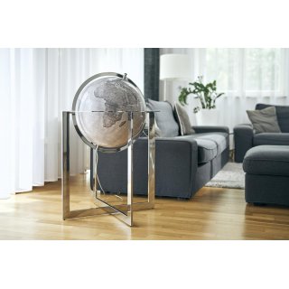 Handkaschierter Stand-Leuchtglobus ZFS 50 80, � 50 cm