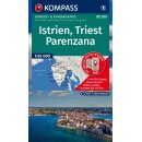 Wanderkarte 260 Istrien, Triest, Parenzana 1:65.000
