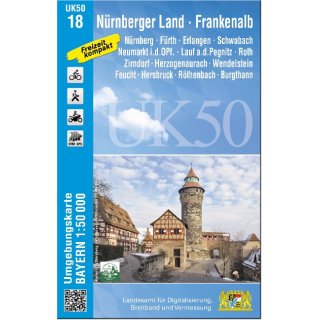 UK50-18 N�rnberger Land - Frankenalb