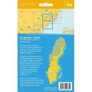 106 V�nn�s 1:50.000