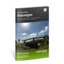 H&aelig;rvejen (Heerweg) Wanderatlas 1:50.000