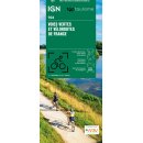 Gr&uuml;ne Wege und Radwege in Frankreich 1:1 Mio.
