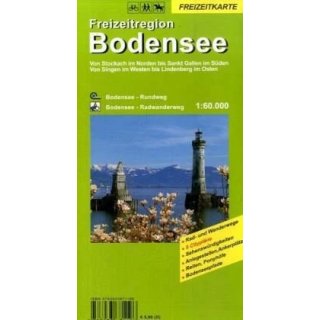 Bodensee Freizeitregion 1:60 000