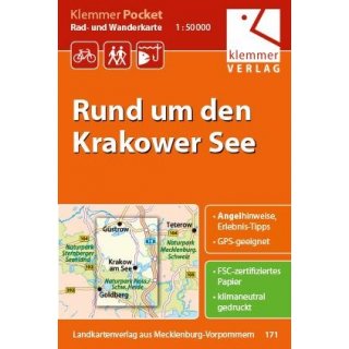 171 Rund um den Krakower See 1 : 50 000