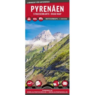 MoTourMaps Pyrenäen (Frankreich - Spanien) 1:300.000