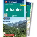 Albanien, 50 Touren mit Extra-Tourenkarte