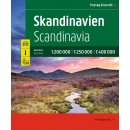 Autoatlas Skandinavien 1:200.000