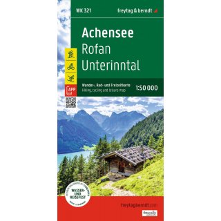 WK 321 Achensee, Rofan, Unterinntal 1:50.000