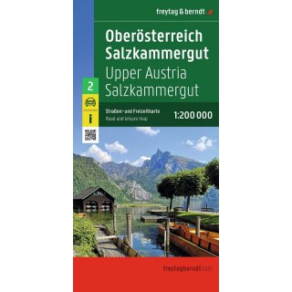 Ober&ouml;sterreich, Salzkammergut 1:200.000