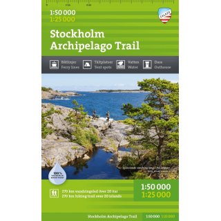 Stockholm Archipelago Trail 1:25.000