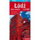 Lodz Stadtplan 1:21 000