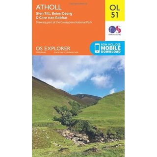 Nr. OL51 Atholl 1:25 000