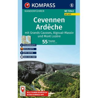 Cevennen, Ardèche mit Grands Causses