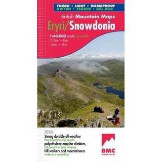 Snowdonia North Mountain Map 40T