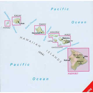 Hawaii - The Big Island 1:330.000