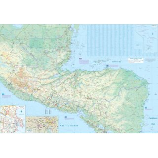 Central America 1:1.100.000