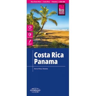 Costa Rica, Panama 1:550.000