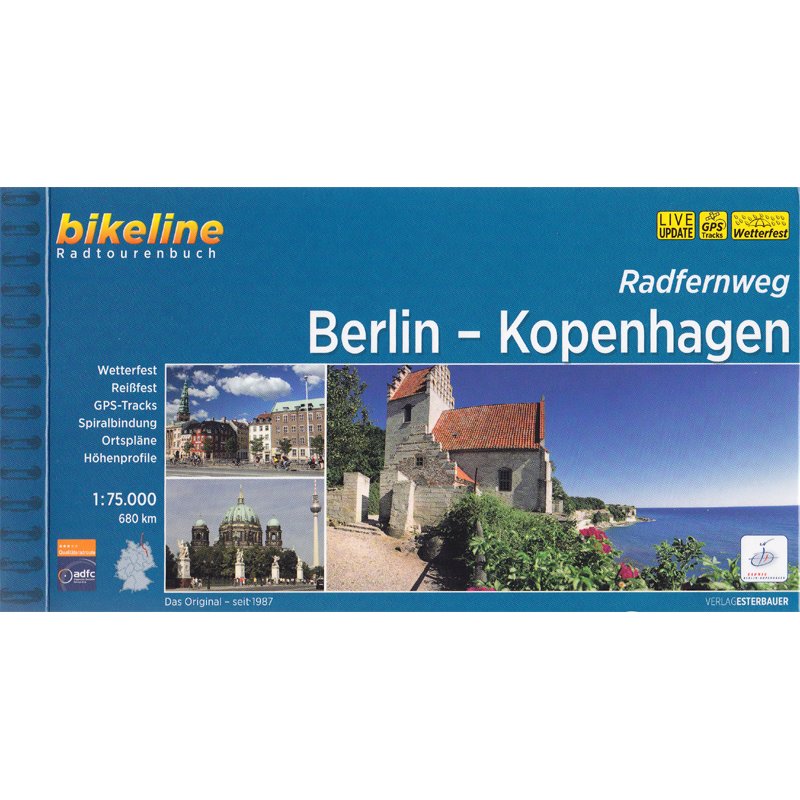Berlin Kopenhagen 1 75 000 Landkartenschropp De Online Shop